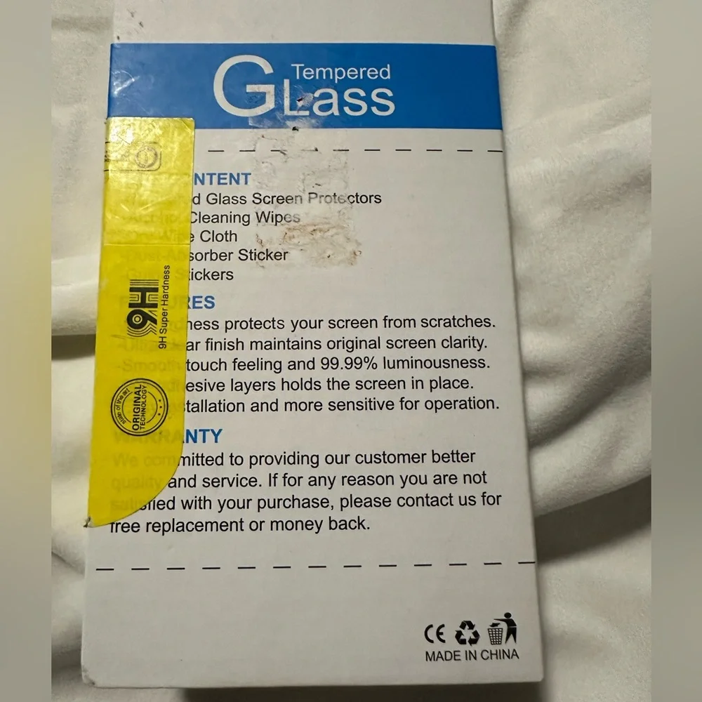 Glass Screen Protector for Google Pixel 9 NWOT